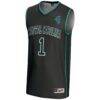 #1 Coastal Carolina Chanticleers GameDay Greats Unisex Lightweight Basketball Jersey - Black - Side View