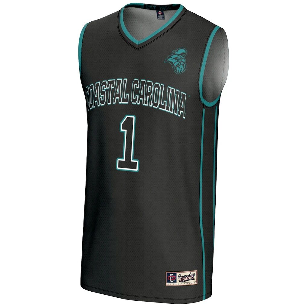 #1 Coastal Carolina Chanticleers GameDay Greats Unisex Lightweight Basketball Jersey