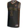 #1 Florida A&M Rattlers GameDay Greats Youth Lightweight Basketball Jersey - Black - Side View