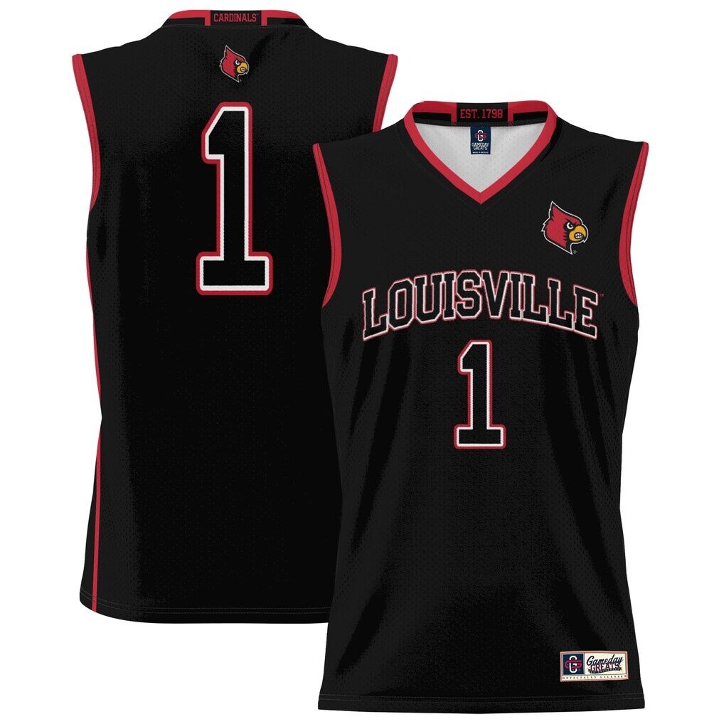 #1 Louisville Cardinals GameDay Greats Youth Lightweight Basketball Jersey
