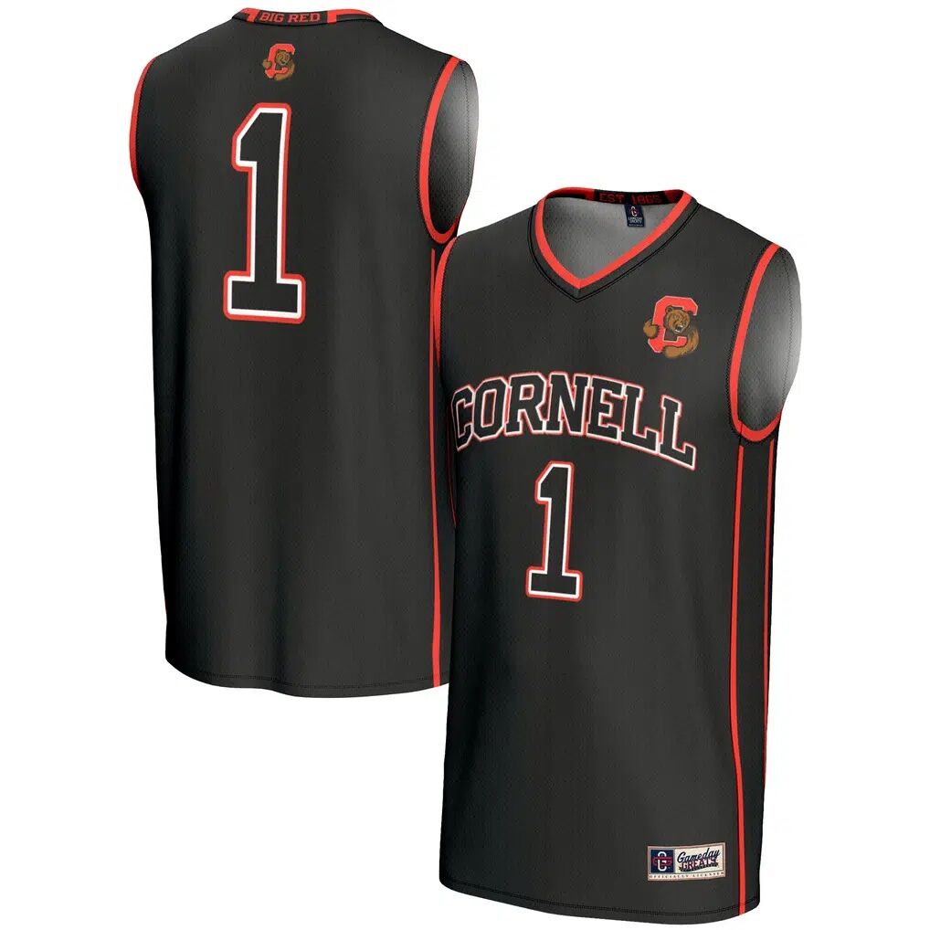 #1 Cornell Big Red GameDay Greats Youth Lightweight Basketball Jersey