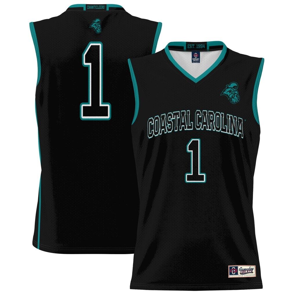 #1 Coastal Carolina Chanticleers GameDay Greats Youth Lightweight Basketball Jersey