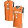 #1 Florida A&M Rattlers GameDay Greats Unisex Lightweight Basketball Jersey - Orange - Front View