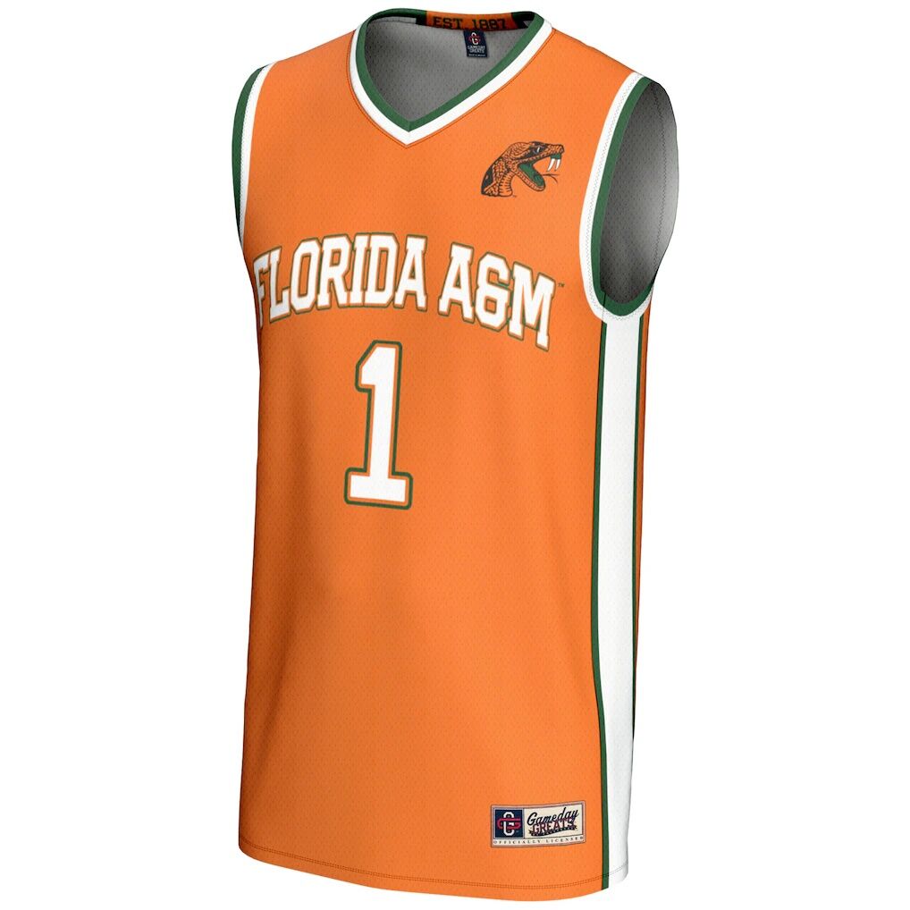 #1 Florida A&M Rattlers GameDay Greats Unisex Lightweight Basketball Jersey