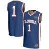 #1 Florida Gators GameDay Greats Unisex Lightweight Basketball Jersey - - Front View