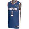#1 Florida Gators GameDay Greats Unisex Lightweight Basketball Jersey - - Side View