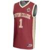 #1 Boston College Eagles GameDay Greats Youth Lightweight Basketball Jersey - - Side View