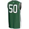 #50 Hawaii Rainbow Warriors GameDay Greats Youth Lightweight Basketball Jersey - Green - Detail View