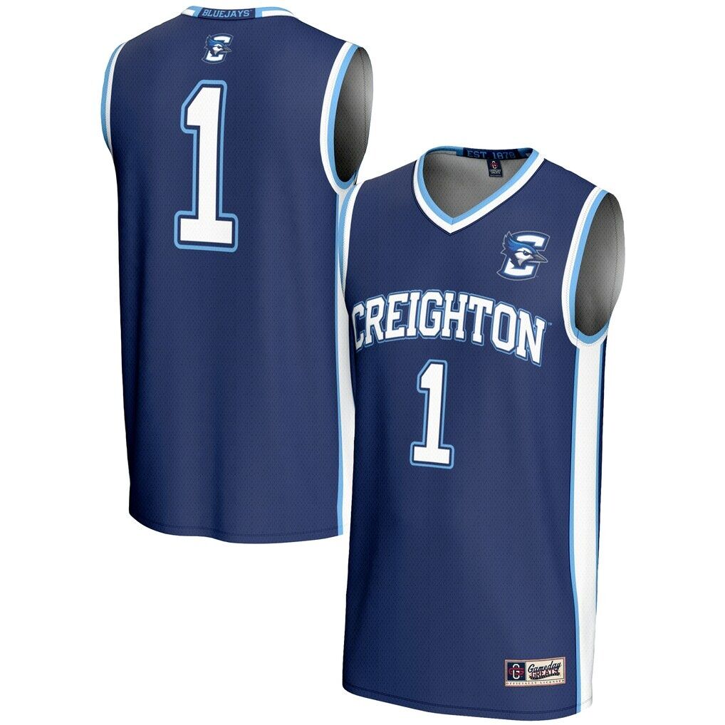 #1 Creighton Bluejays GameDay Greats Youth Lightweight Basketball Jersey - Royal