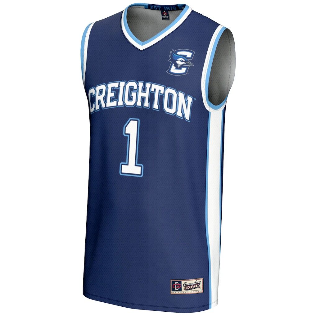 #1 Creighton Bluejays GameDay Greats Youth Lightweight Basketball Jersey - Royal