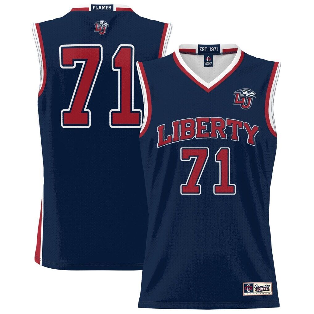 #71 Liberty Flames GameDay Greats Youth Lightweight Basketball Jersey