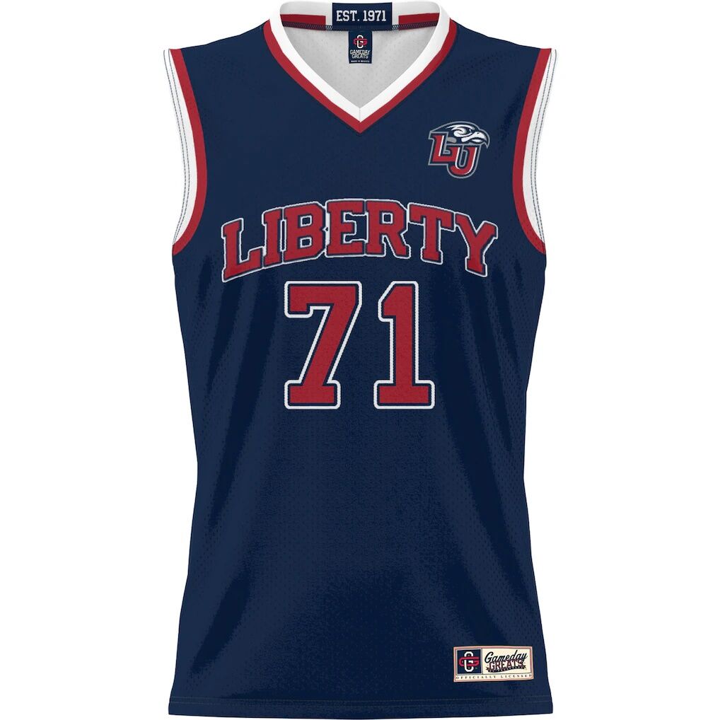 #71 Liberty Flames GameDay Greats Youth Lightweight Basketball Jersey