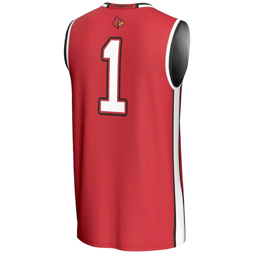 #1 Louisville Cardinals GameDay Greats Youth Lightweight Basketball Jersey