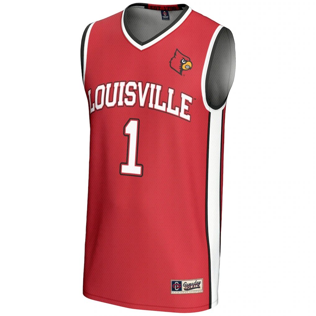 #1 Louisville Cardinals GameDay Greats Youth Lightweight Basketball Jersey