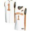 #1 Florida A&M Rattlers GameDay Greats Unisex Lightweight Basketball Jersey - White - Front View