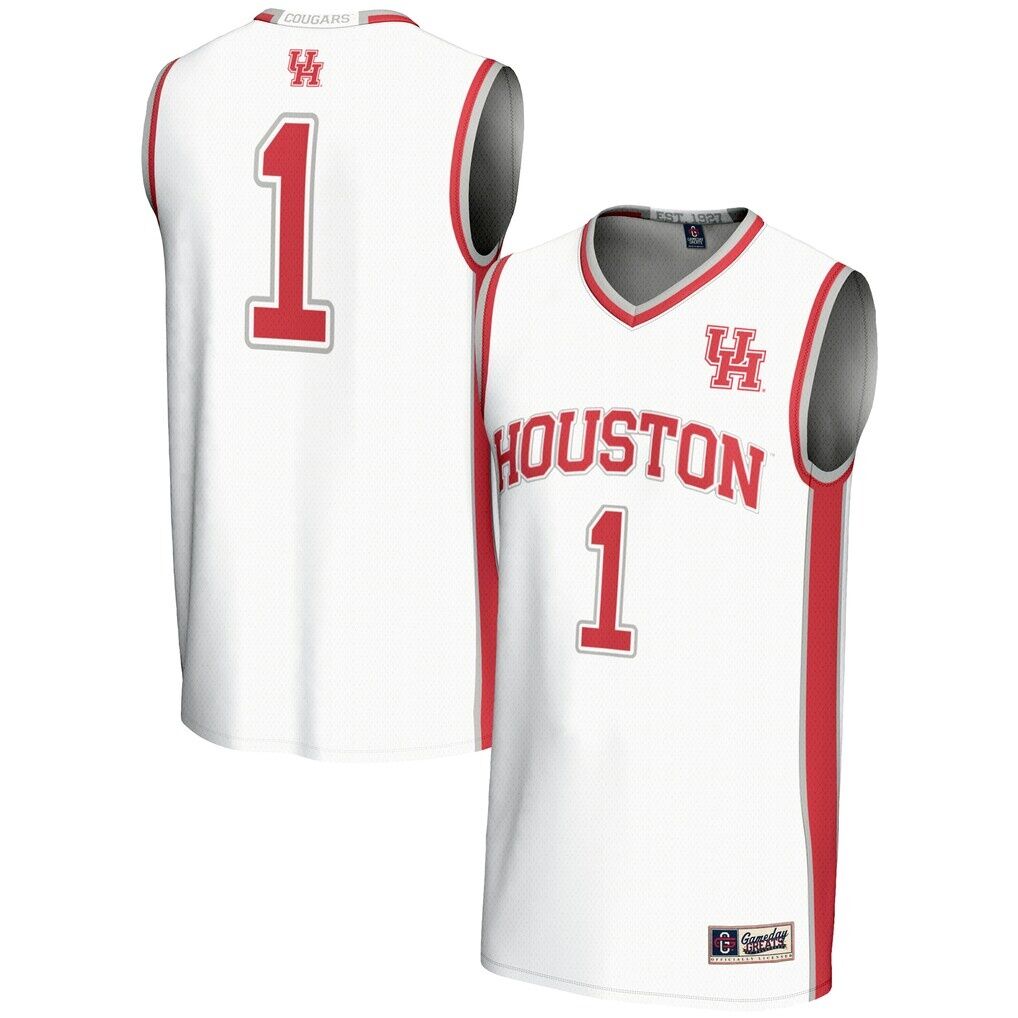 #1 Houston Cougars GameDay Greats Unisex Lightweight Basketball Jersey