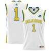 Delaware Fightin' Blue Hens GameDay Greats Unisex Lightweight Basketball Jersey - White - Front View