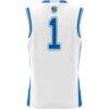 #1 Creighton Bluejays GameDay Greats Unisex Lightweight Basketball Jersey - White - Detail View