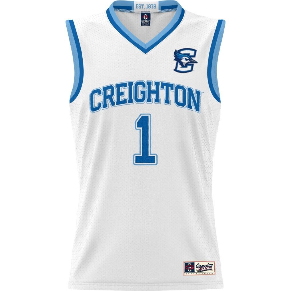 #1 Creighton Bluejays GameDay Greats Unisex Lightweight Basketball Jersey