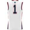 #1 Howard Bison GameDay Greats Unisex Lightweight Basketball Jersey - White - Detail View