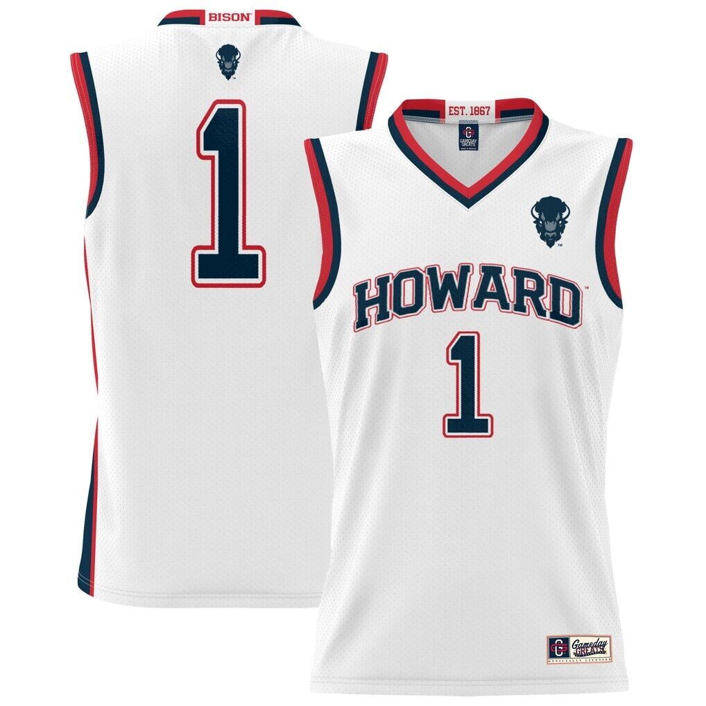 #1 Howard Bison GameDay Greats Unisex Lightweight Basketball Jersey