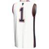 #1 Howard Bison GameDay Greats Youth Lightweight Basketball Jersey - White - Detail View