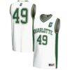 #49 Charlotte 49ers GameDay Greats Youth Lightweight Basketball Jersey - White - Front View