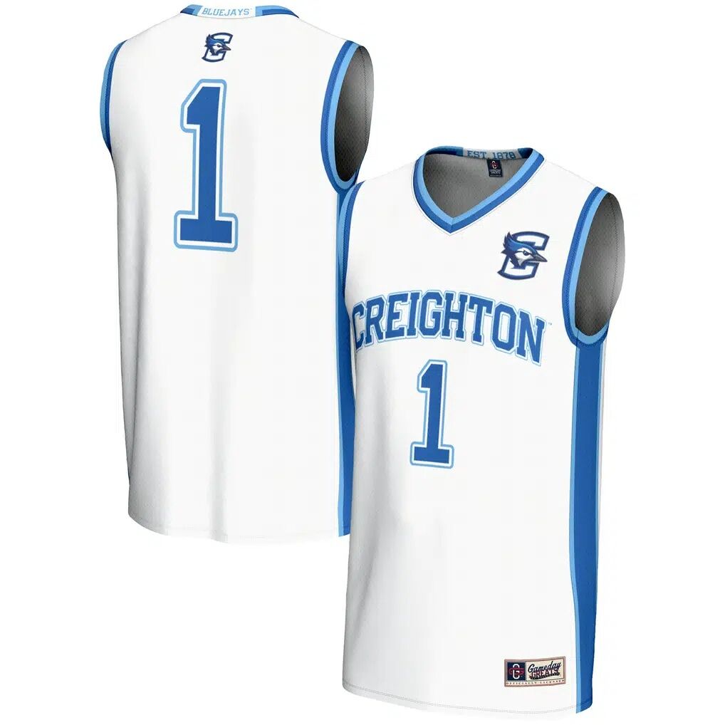 #1 Creighton Bluejays GameDay Greats Youth Lightweight Basketball Jersey