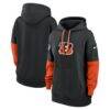 Cincinnati Bengals Nike Women's Sideline Essential Hoodie - Black - Front View