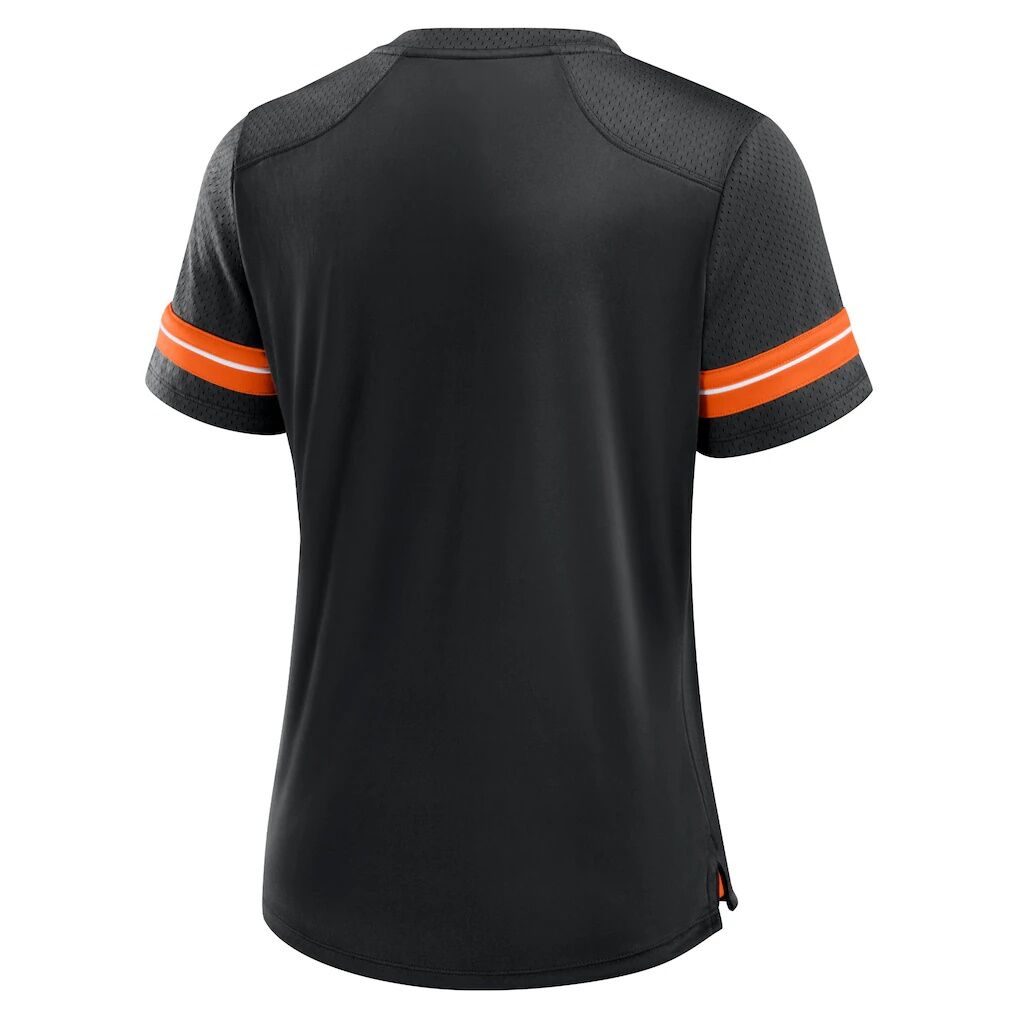 Cincinnati Bengals Fanatics Women’s Play Script Lace-Up T-Shirt