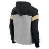 New Orleans Saints Fashion7 Women's Bold Play Call Pullover Hoodie - - Detail View