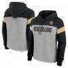 New Orleans Saints Fashion7 Women's Bold Play Call Pullover Hoodie - - Front View