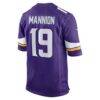 Sean Mannion Minnesota Vikings Nike Game Jersey - Purple - Detail View