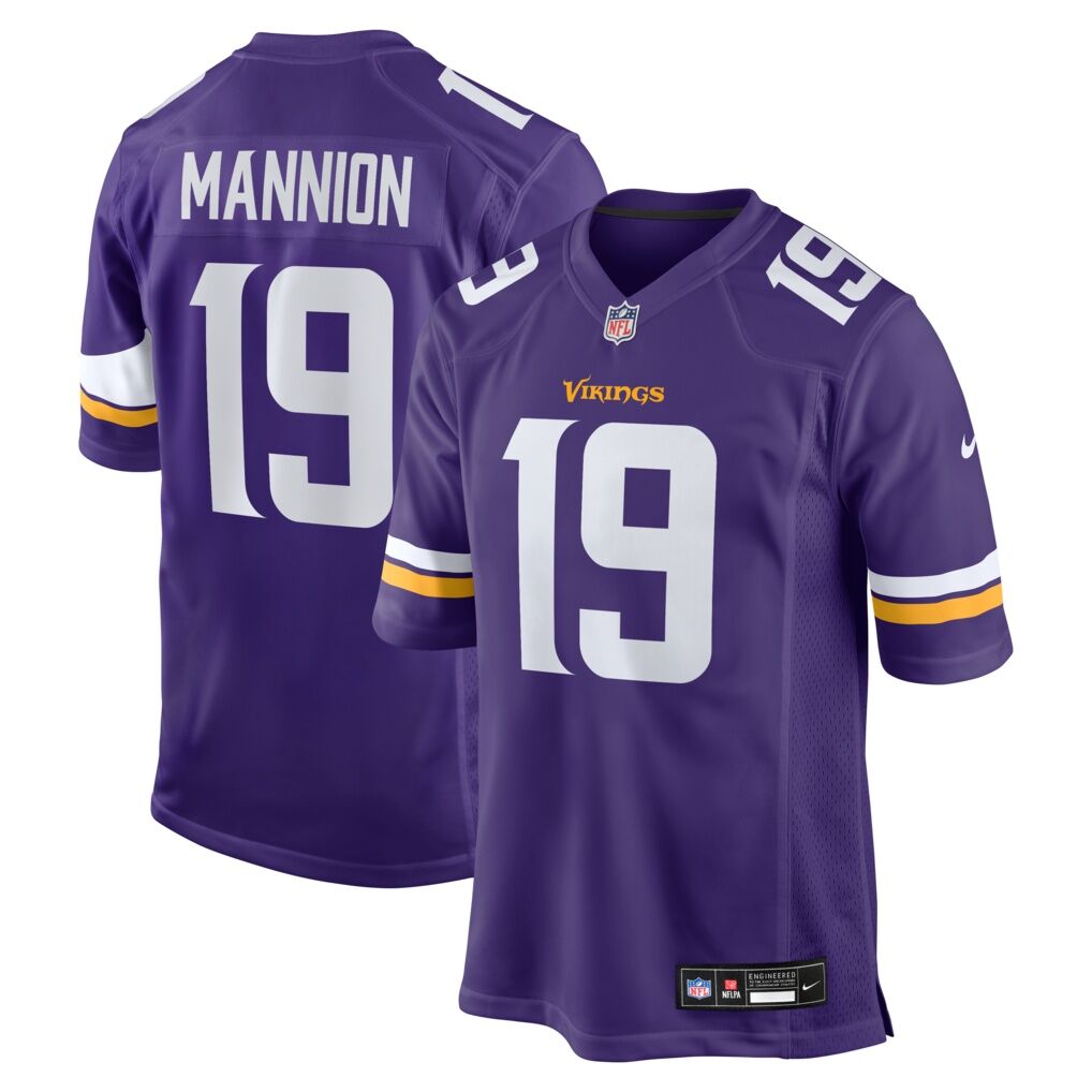Sean Mannion Minnesota Vikings Nike  Game Jersey