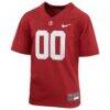 Alabama Crimson Tide Nike Youth Custom Football Game Jersey - Crimson - Side View