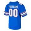 Florida Gators Jordan Brand Youth Custom Football Game Jersey - Royal - - Detail View