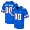 Florida Gators Jordan Brand Youth Custom Football Game Jersey - Royal - - Front View