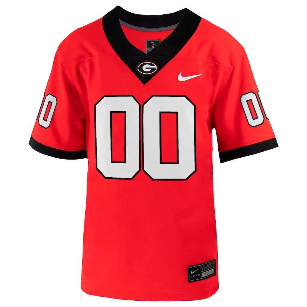 Georgia Bulldogs Nike Youth  Custom Football Game Jersey
