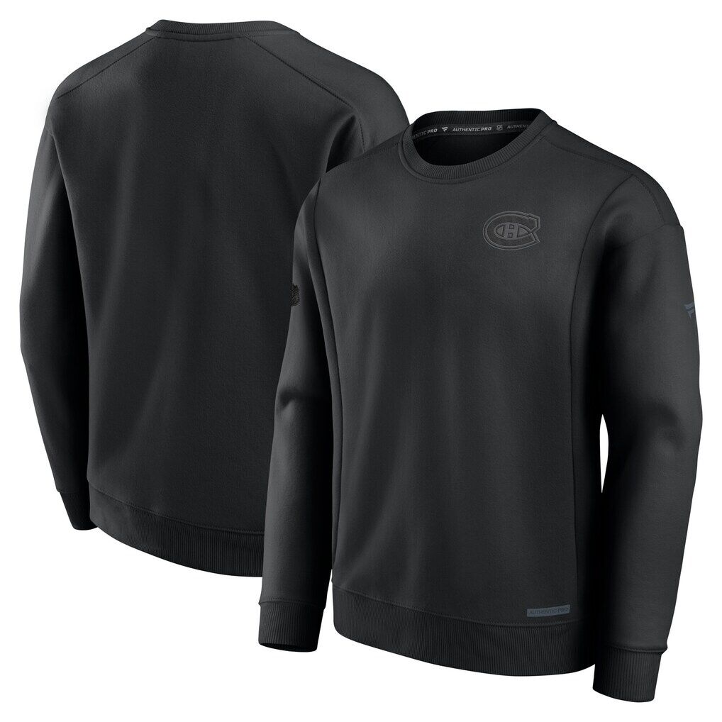 Montreal Canadiens Fashion7 Authentic Pro Road Fleece Pullover Sweatshirt