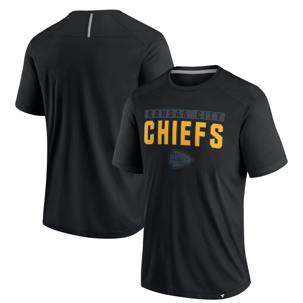 Kansas City Chiefs Fashion7 Defender Blackout T-Shirt