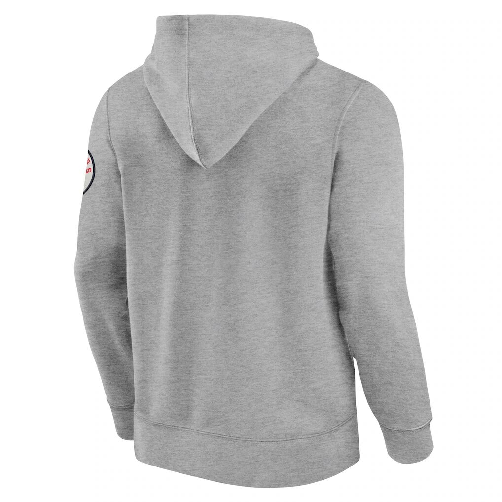 Houston Texans Fashion7   Label Maker Pullover Hoodie – Heather Gray