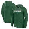 New York Jets Fashion7 Transitional Defender Hoodie Long Sleeve T-Shirt - Green - Front View