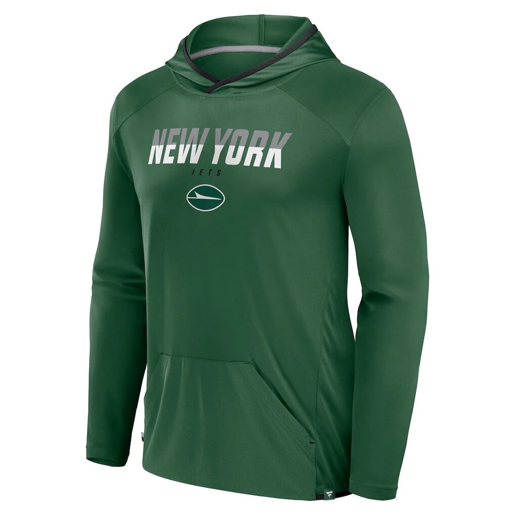 New York Jets Fashion7 Transitional Defender Hoodie Long Sleeve T-Shirt