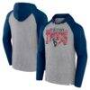 Houston Texans Fashion7 Under Center Long Sleeve Hoodie T-Shirt - - Front View