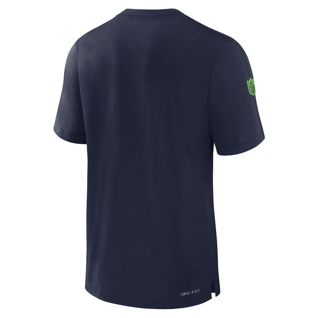 Seattle Seahawks Nike Sideline Player Performance T-Shirt – College Navy