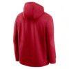 San Francisco 49ers Nike Primetime Club Logo Hoodie - - Detail View