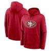 San Francisco 49ers Nike Primetime Club Logo Hoodie - - Front View