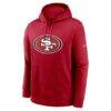 San Francisco 49ers Nike Primetime Club Logo Hoodie - - Side View