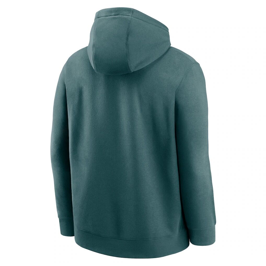 Philadelphia Eagles Nike Primetime Club Logo Hoodie - Midnight Green