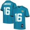 Trevor Lawrence Jacksonville Jaguars Youth Replica Jersey - Teal - Front View
